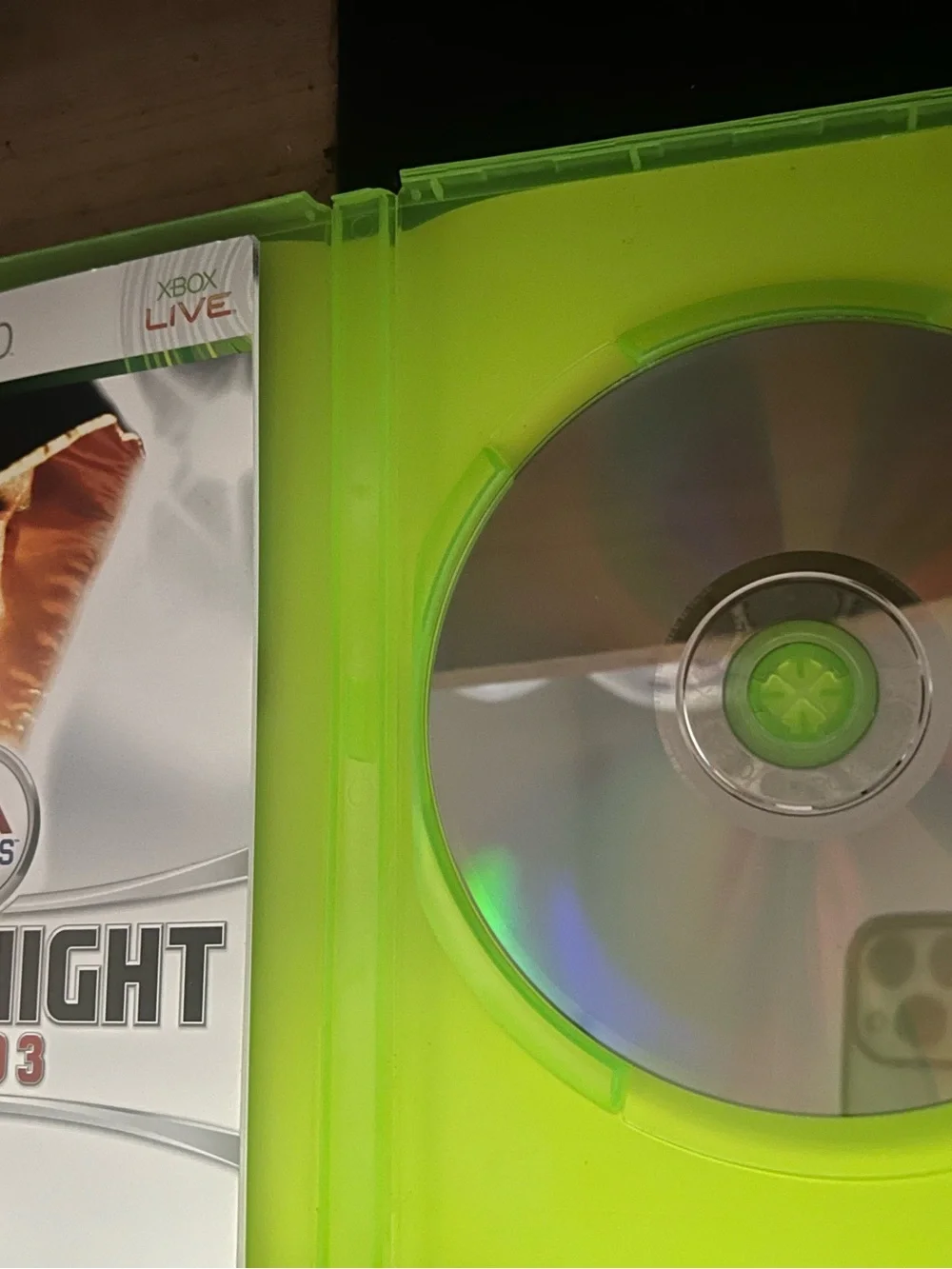 Microsoft Xbox 360 Fight Night Round 3 - Neon Green Case